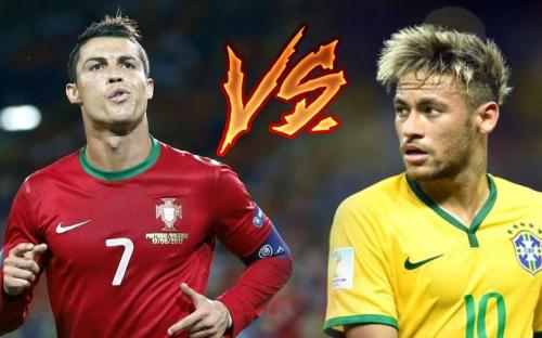 c罗和内马尔今天比赛时间？c罗和内马尔合照的图片？