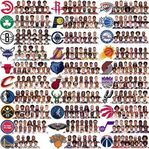 nba历史经典球队阵容，聊一聊nba30支球队的历史最强阵容？